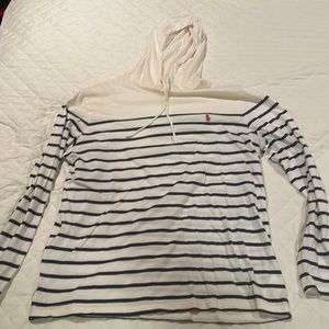 POLO RALPH LAUREN HOODED LONGSLEEVE SHIRT
